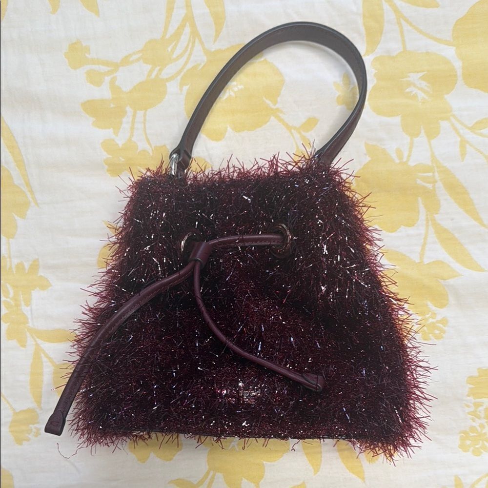 Elegant Burgundy Designer Women's Bag